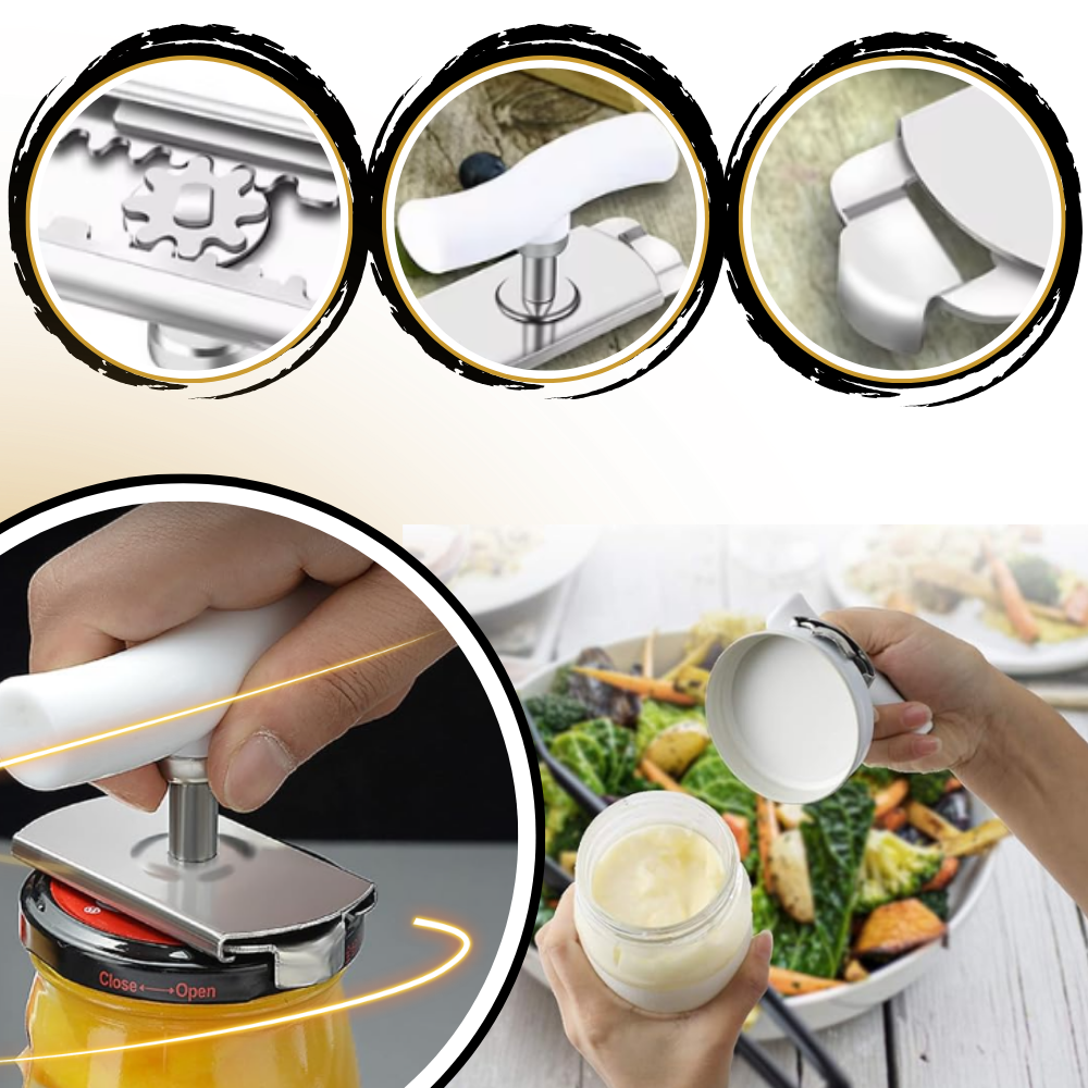 Apribottiglie in acciaio inox - Ozerty