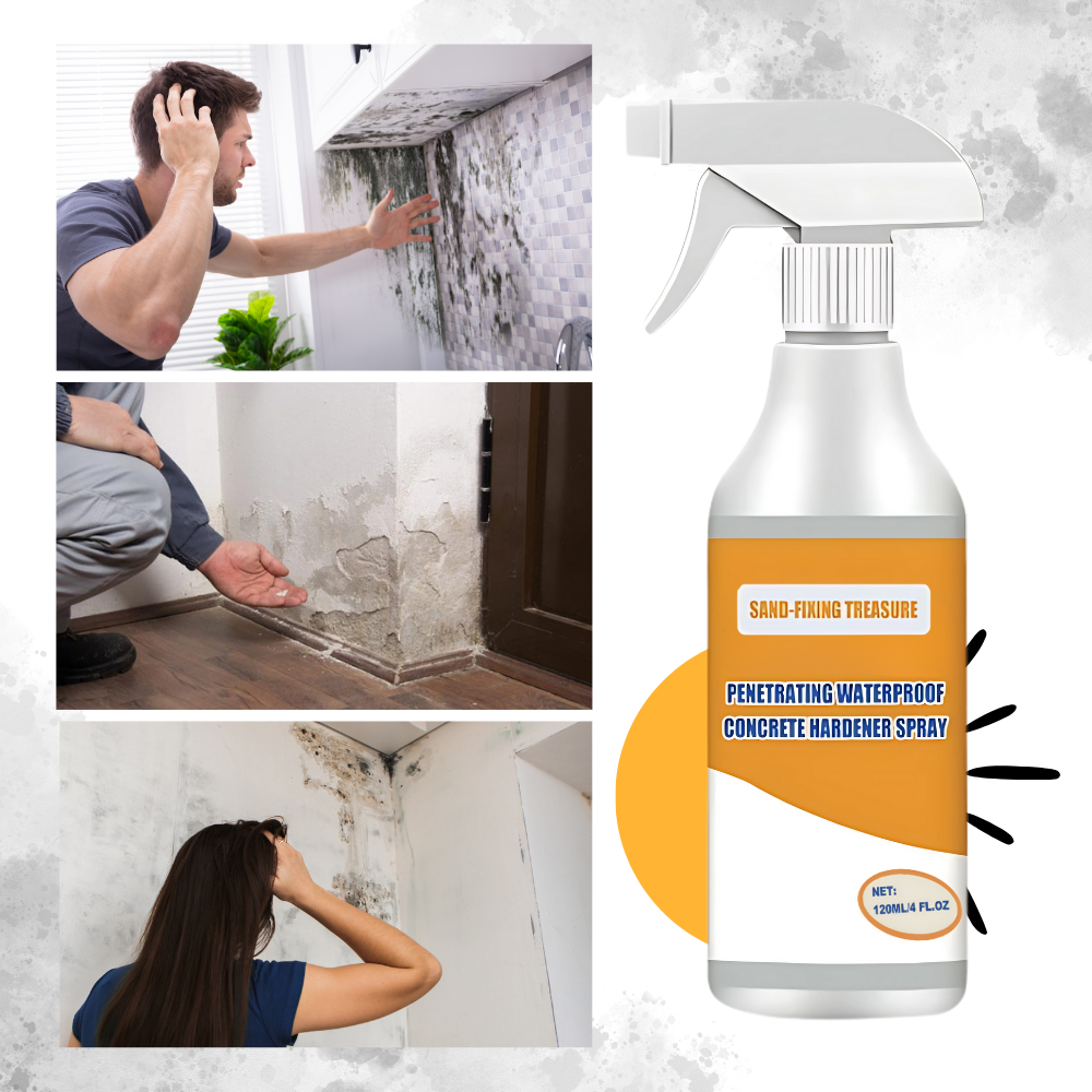 Spray Impermeabilizzante e Rinforzante per Calcestruzzo - Ozerty