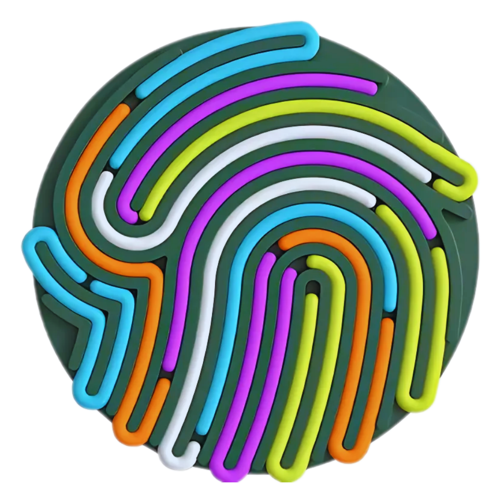 Tavola per attività sensoriali antistress -Verde - Ozerty