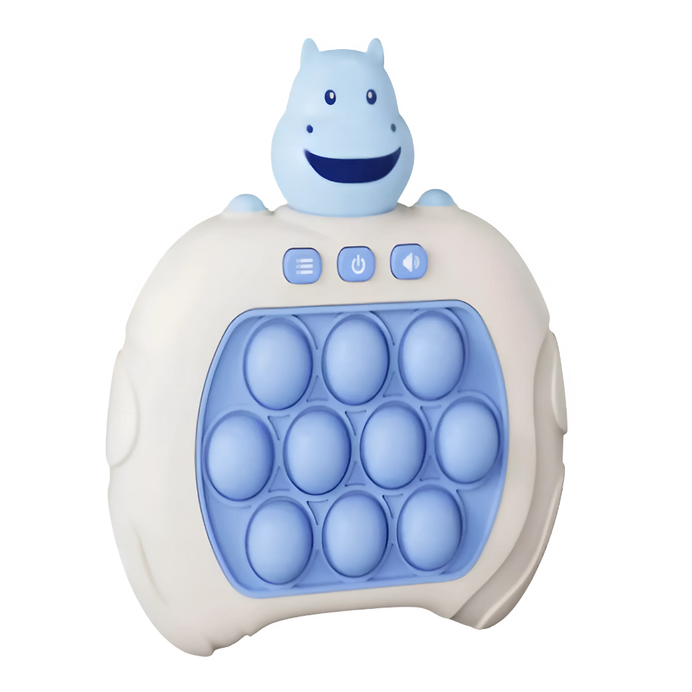 Giocattolo Fidget Pop per Alleviare lo Stress -Ippopotamo - Ozerty