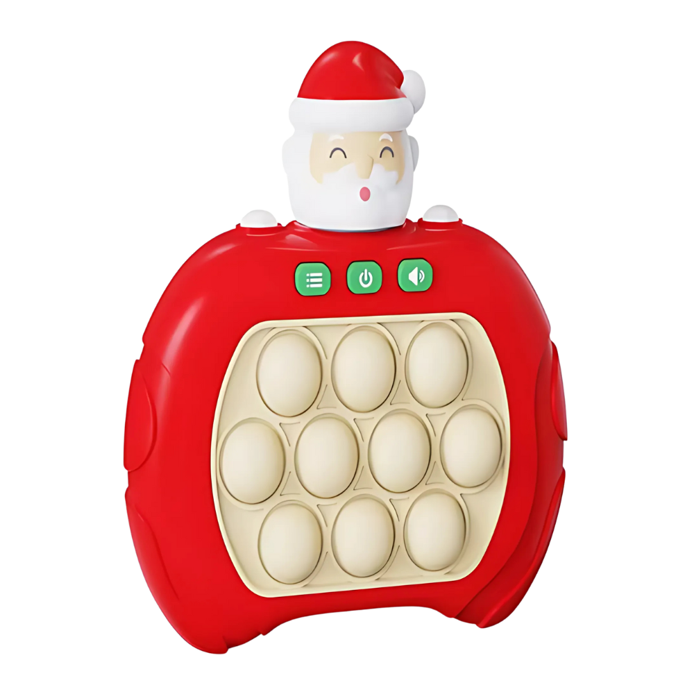 Giocattolo Fidget Pop per Alleviare lo Stress -Babbo Natale - Ozerty