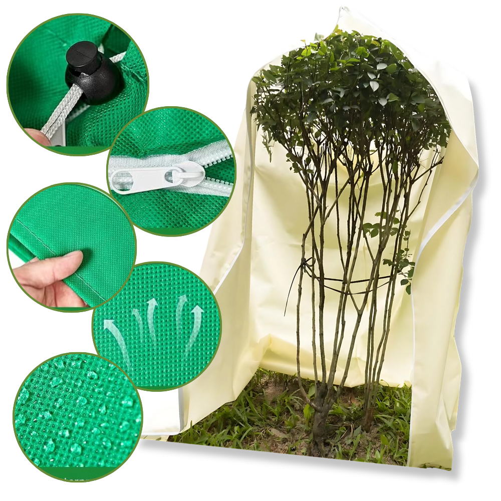 Copertura a Isolamento Termico per Piante da Esterno - Ozerty