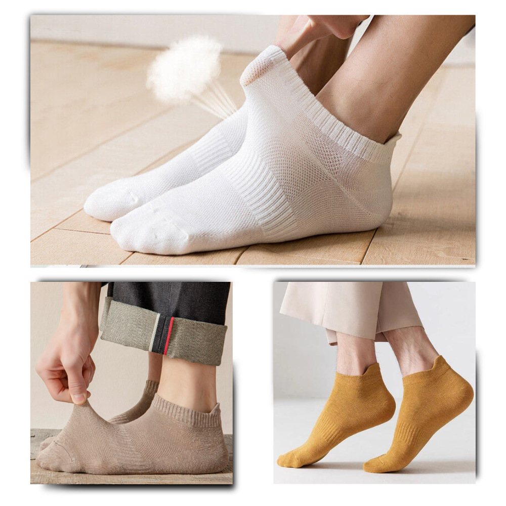 Calzini alla caviglia Comfort Supremo Uomo - Ozerty