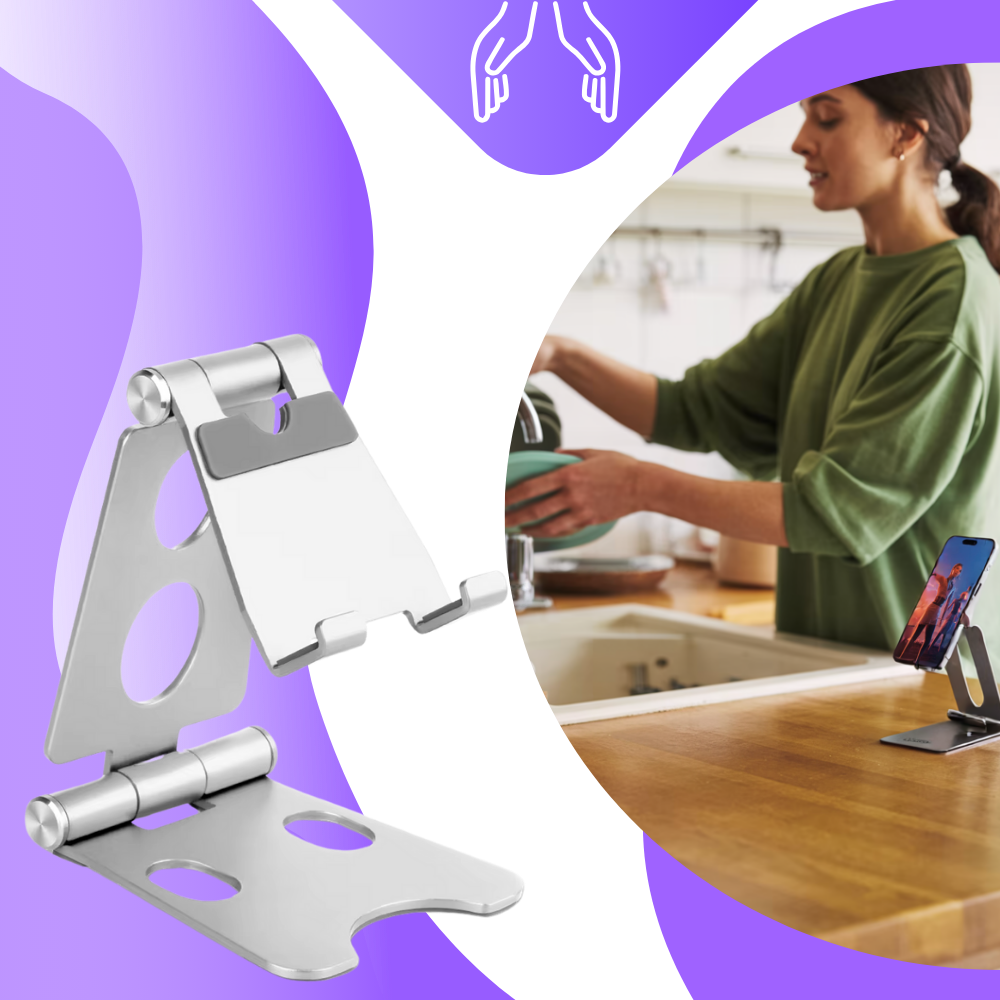 NO LONGER PRODUCTION Rotating and Folding Phone Stand