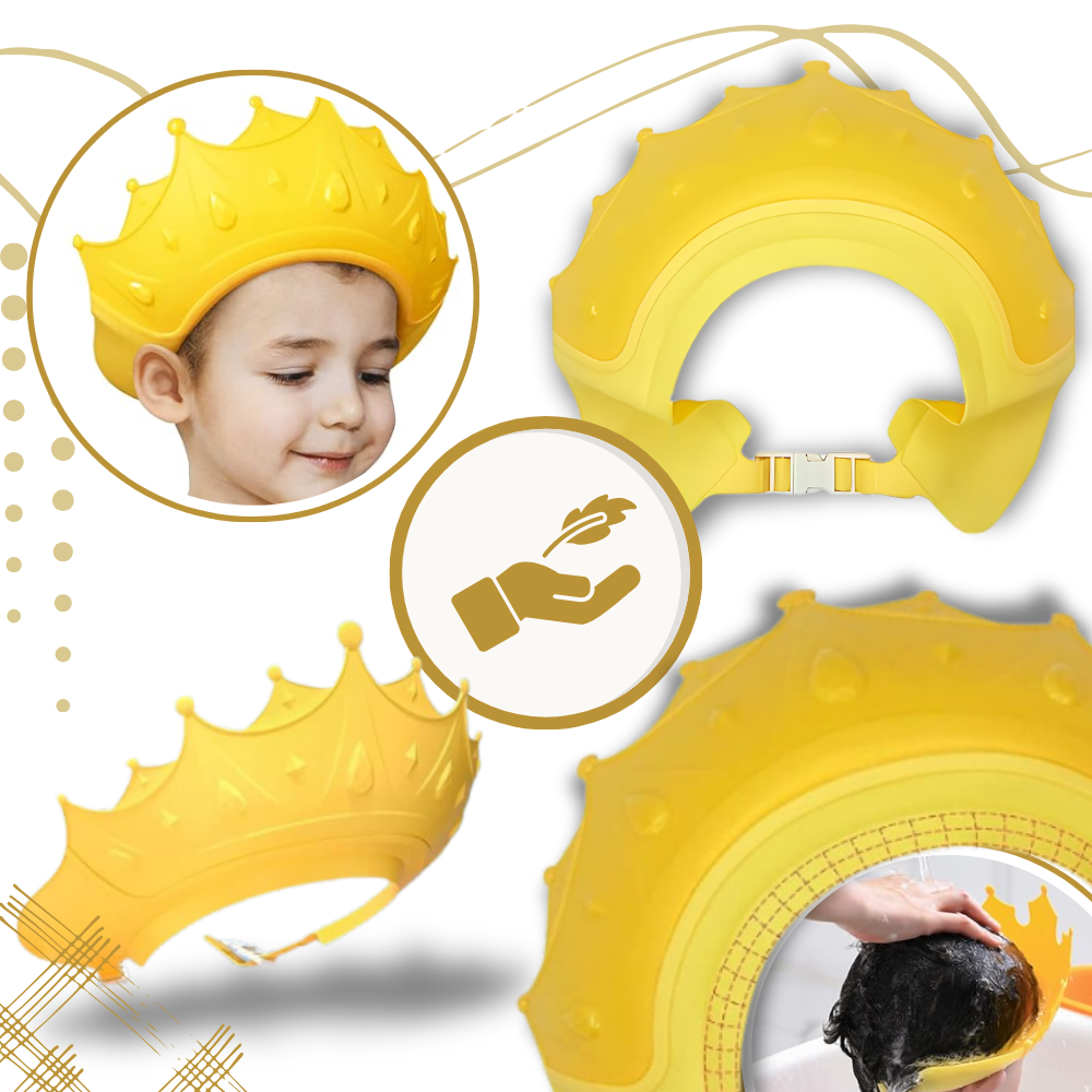 Cuffia da Doccia Protettiva per Bambini Anti-Lacrime - Ozerty