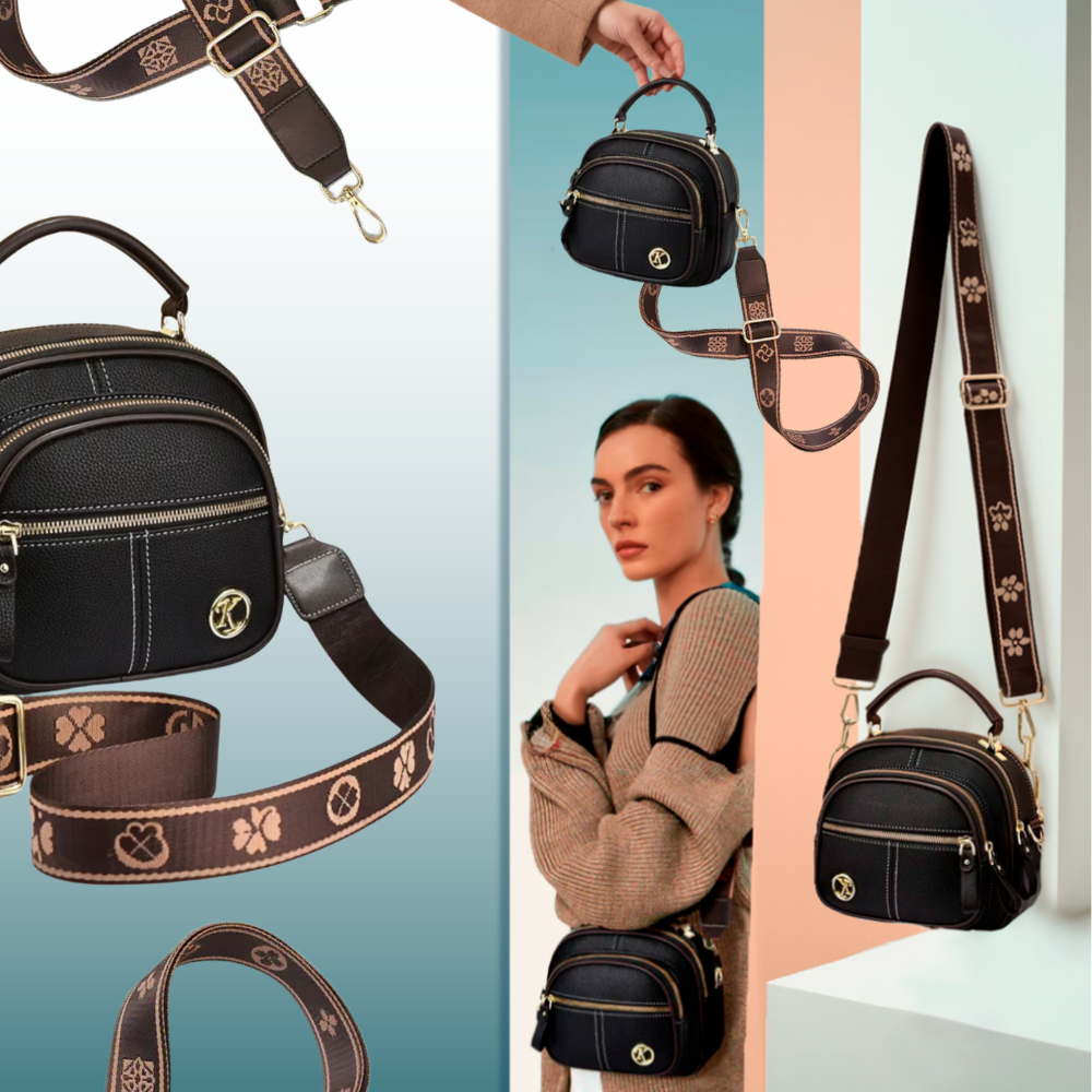 Borsa a tracolla vegana senza tempo - Ozerty