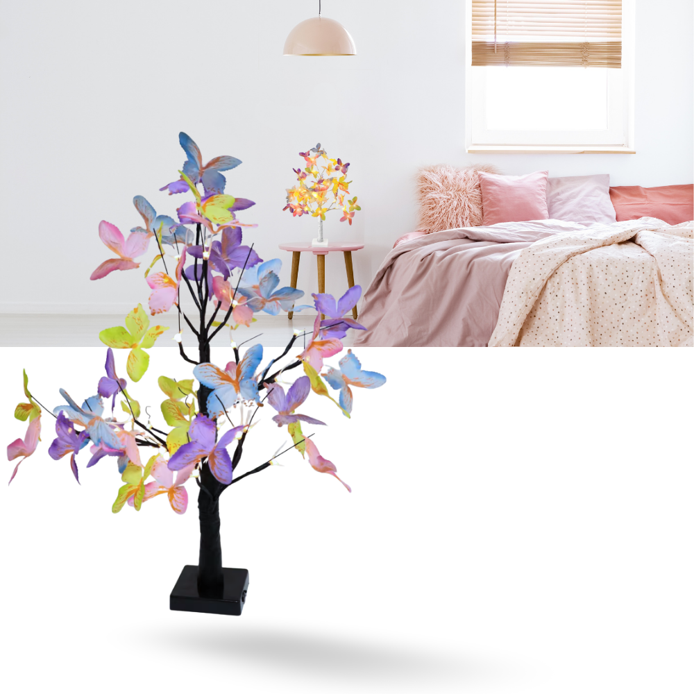 Albero con Luci Pastello - Ozerty