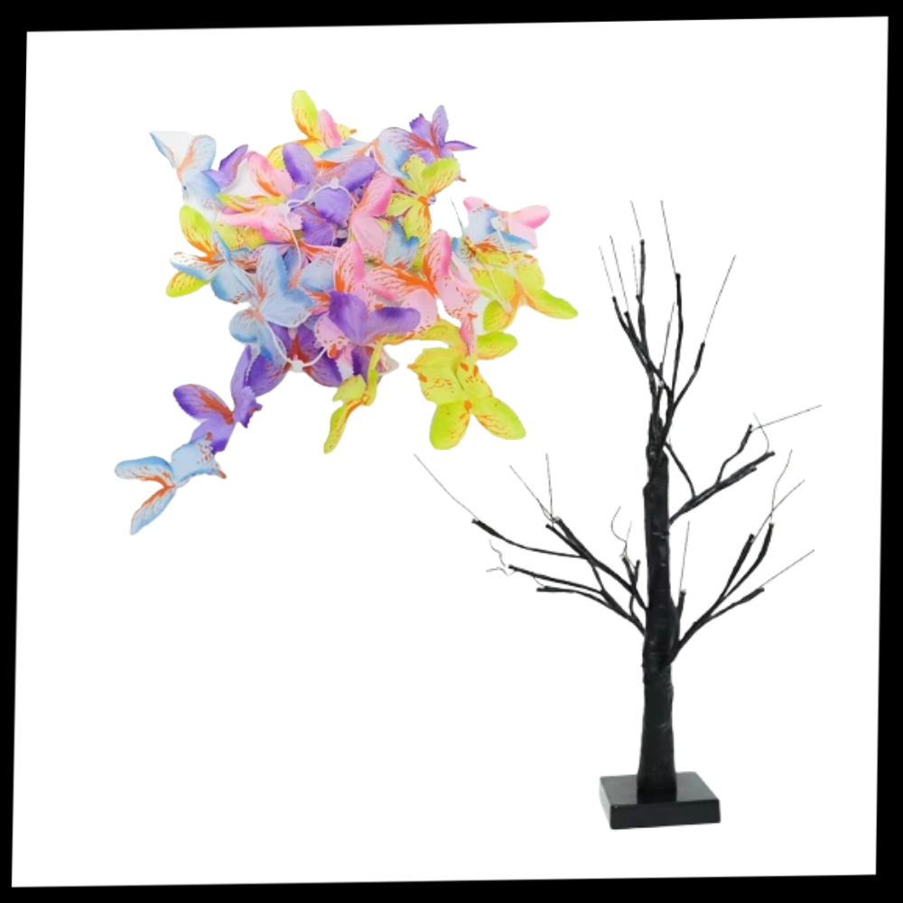 Albero con Luci Pastello - Ozerty