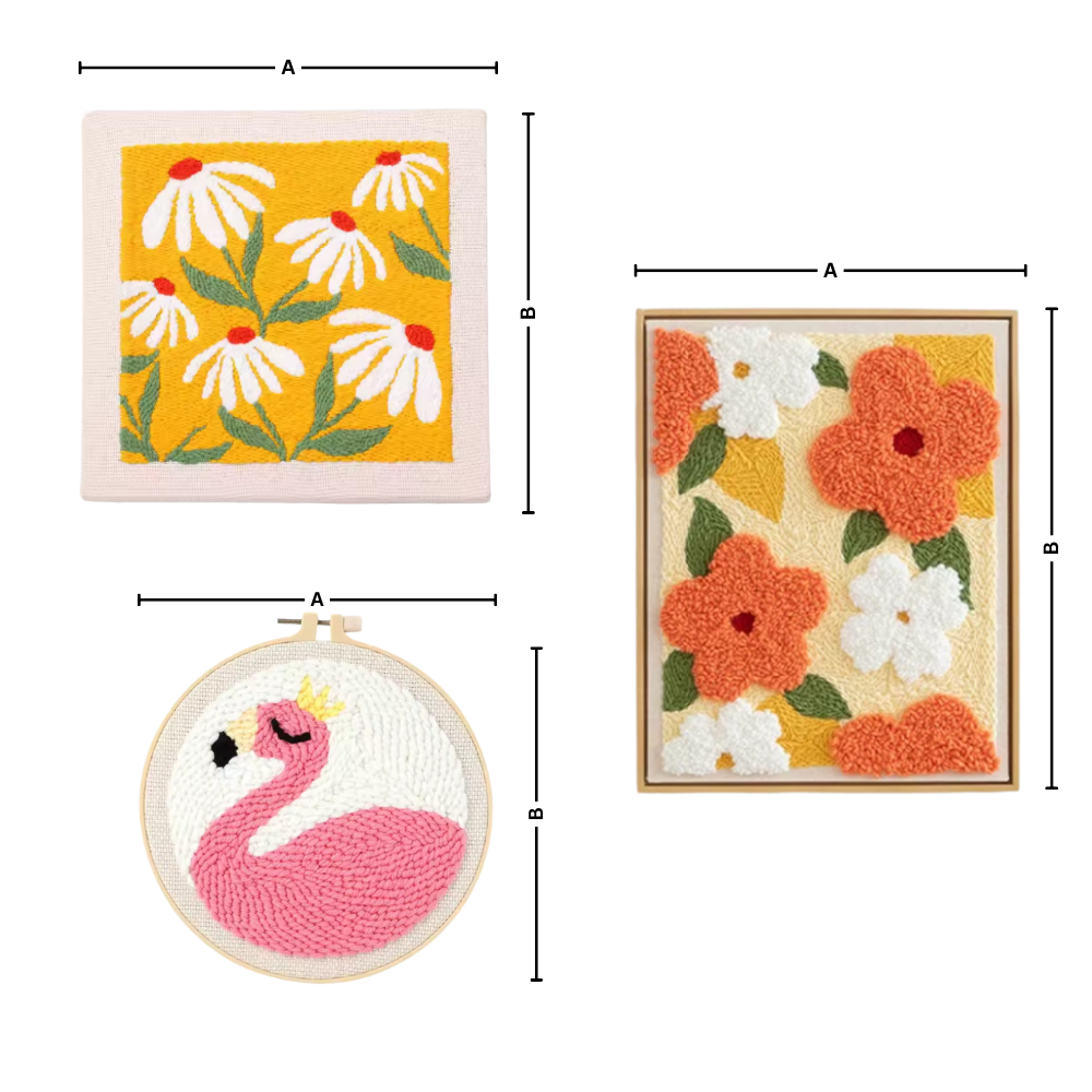 Kit per Uncinetto con Aghi e Fili - Ozerty