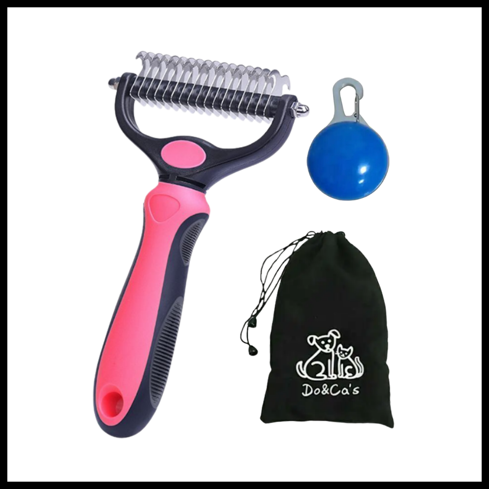Spazzola per cani e gatti per la rimozione del pelo - Ozerty