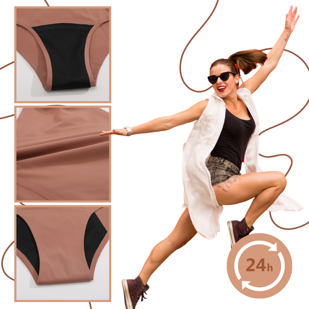 Biancheria intima mestruale ultra-assorbente - Ozerty
