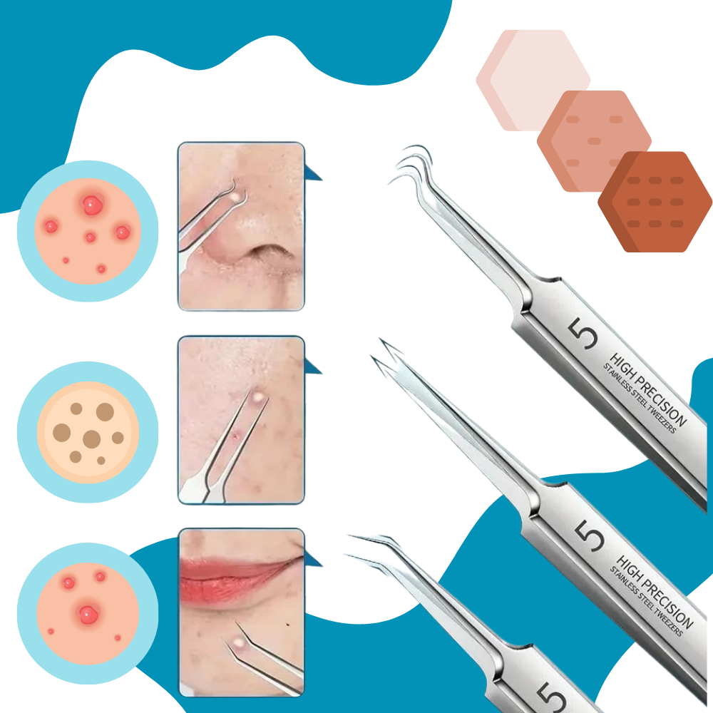 Pinzette a punta ultra precise - Ozerty