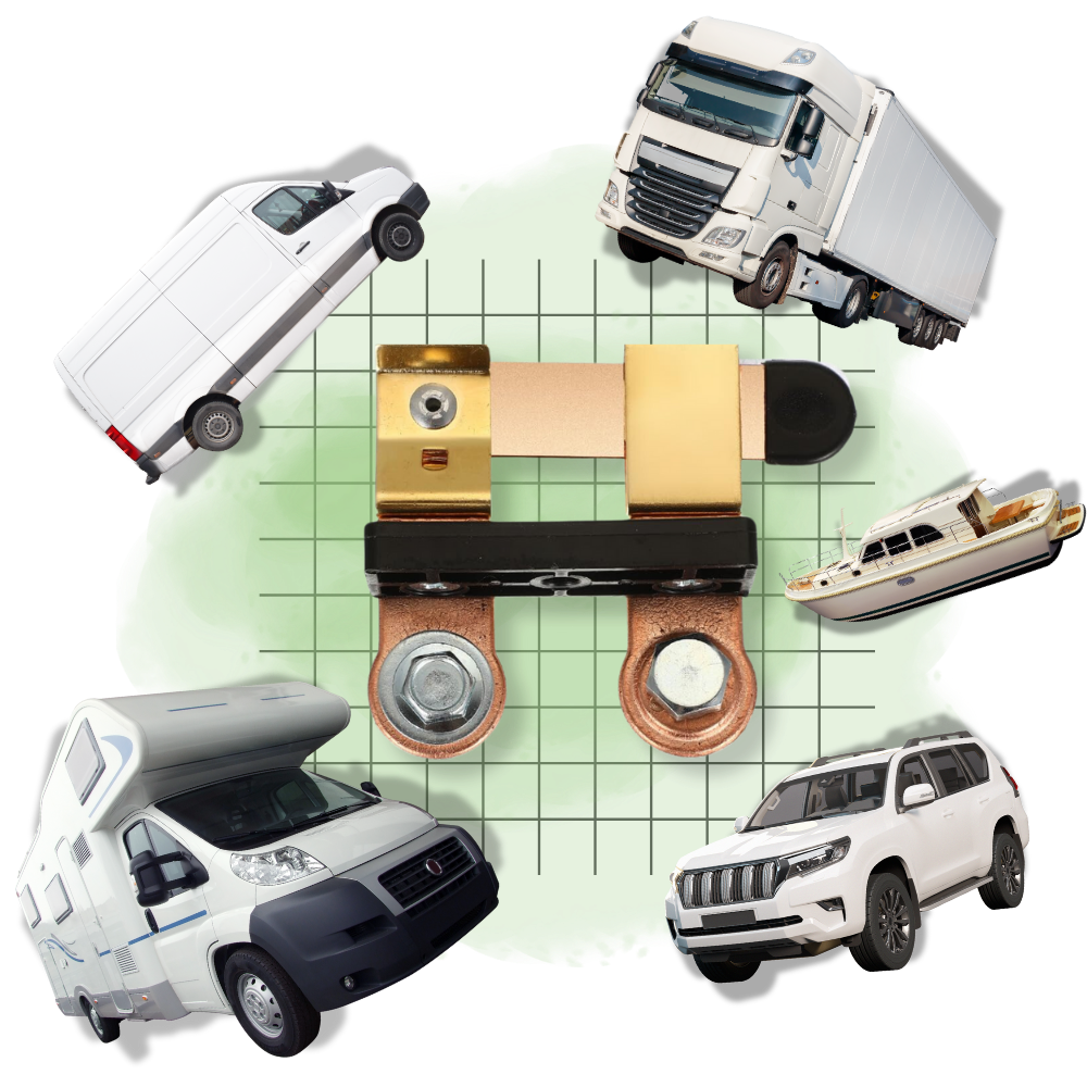 Sezionatore di Batteria Universale per Auto - Ozerty