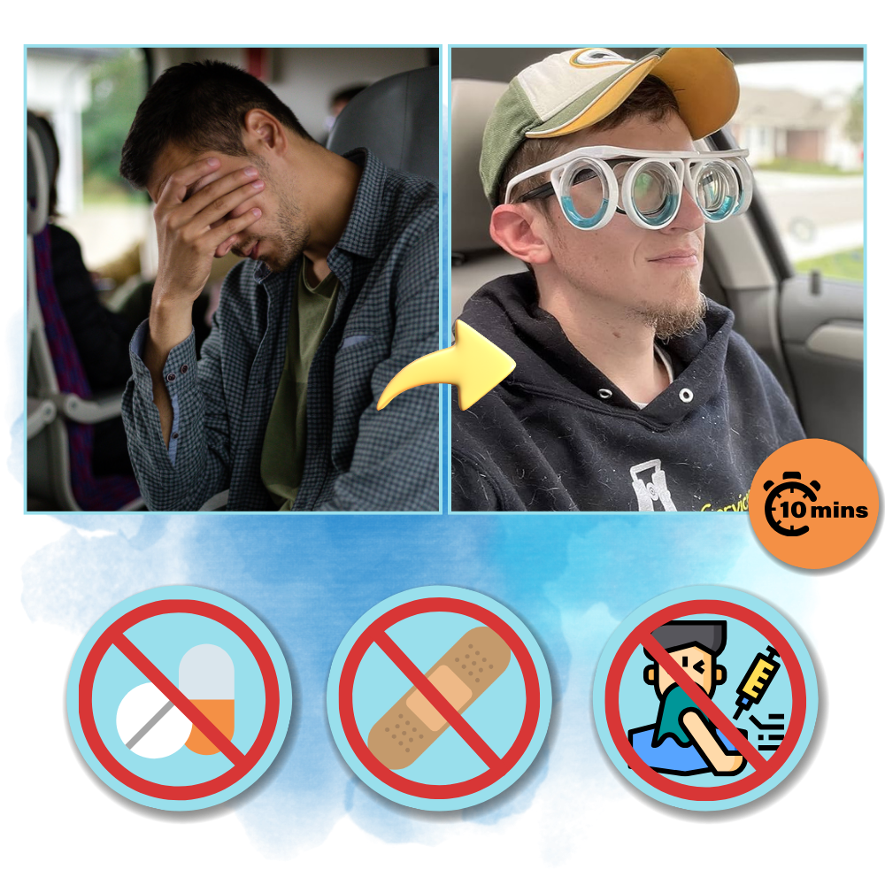 Occhiali Antivertigine Misura Universale - Ozerty