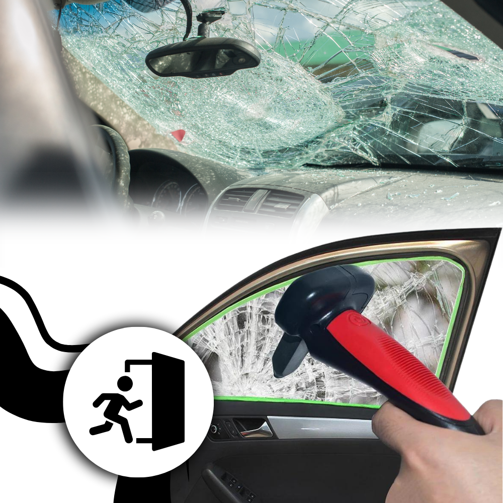 Versatile martello di sicurezza per auto - Ozerty