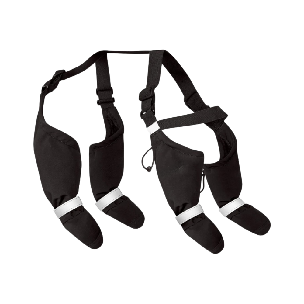 Stivali con bretelle impermeabili per cani -SML - Ozerty