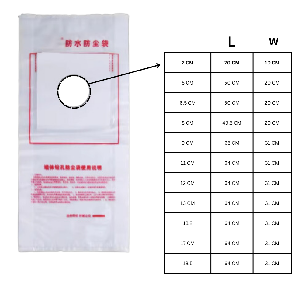 Sacchetti Impermeabili per la Raccolta dei Trucioli - Ozerty