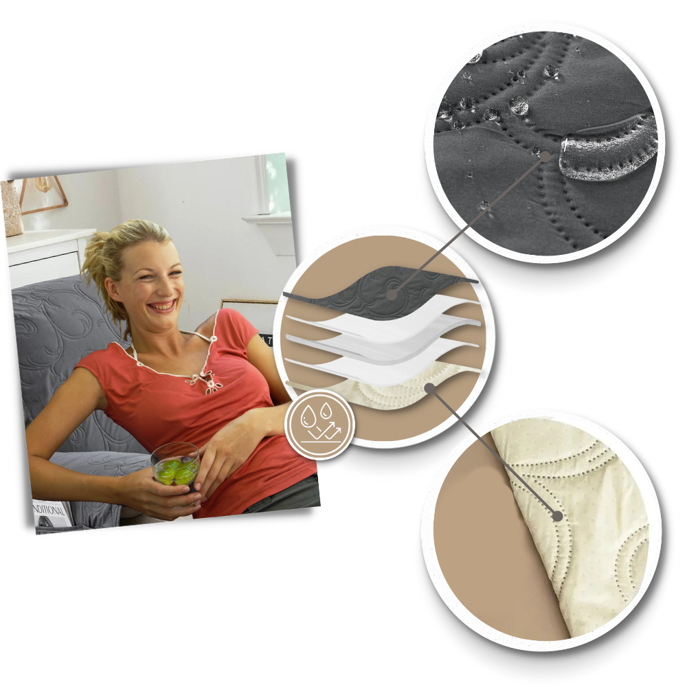 Fodera impermeabile per poltrona reclinabile - Ozerty