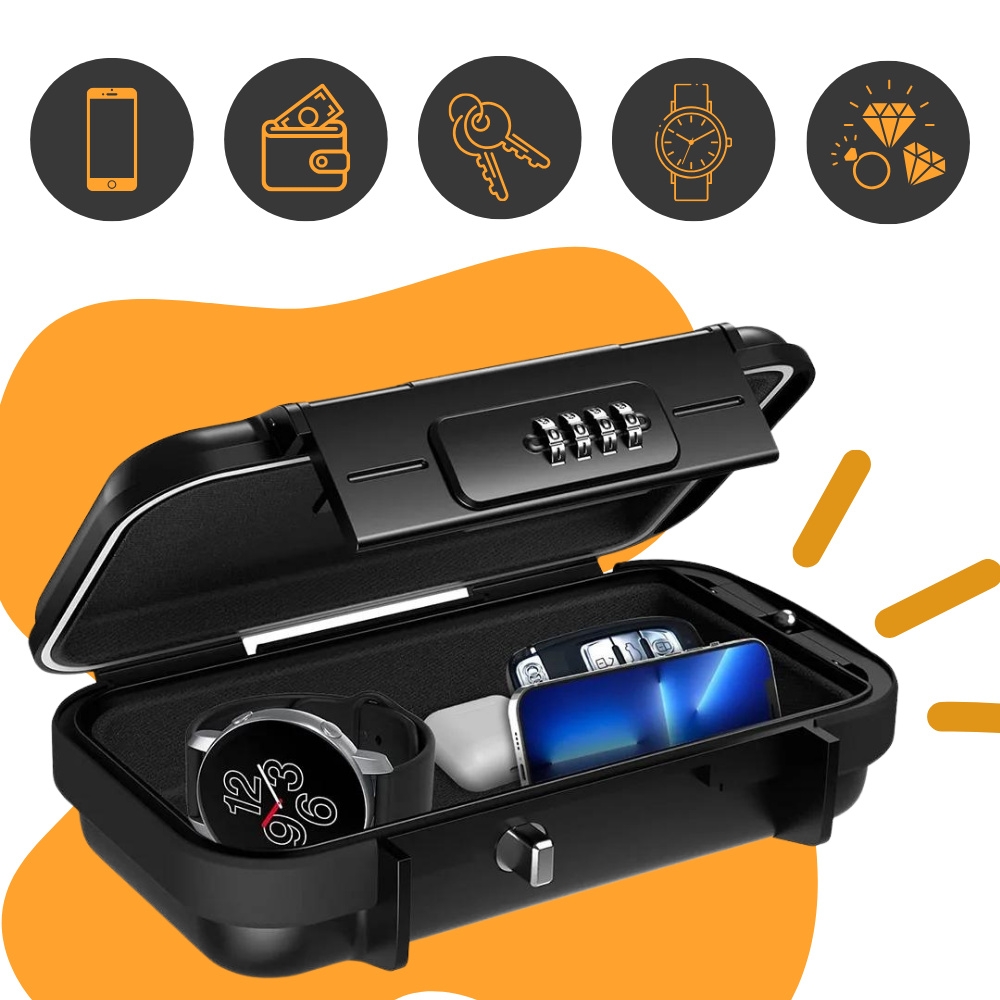 Piccolo contenitore impermeabile con serratura - Ozerty