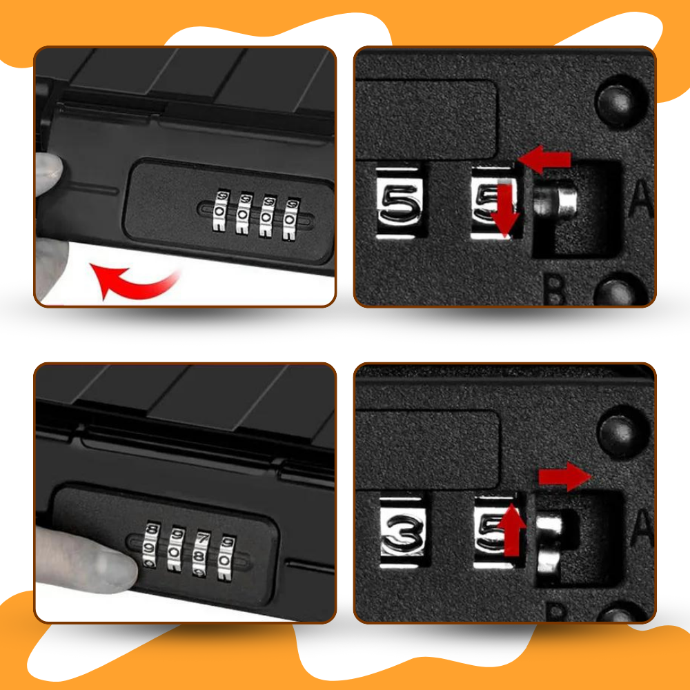 Piccolo contenitore impermeabile con serratura - Ozerty