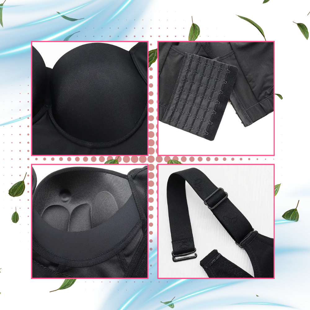 Reggiseno Modellante con Ampie Ali Laterali Integrate - Ozerty