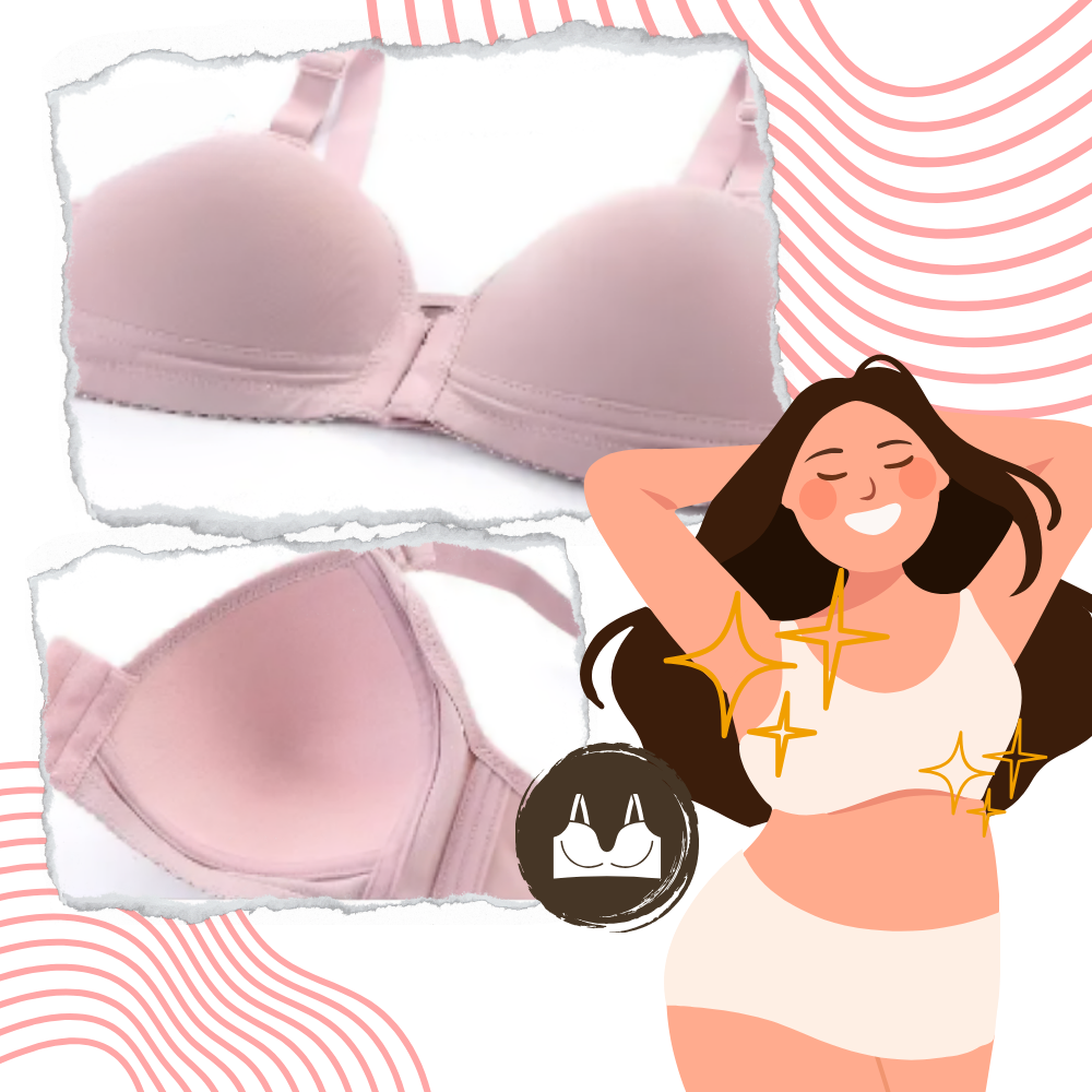 Reggiseno push up senza fili per taglie forti - Ozerty