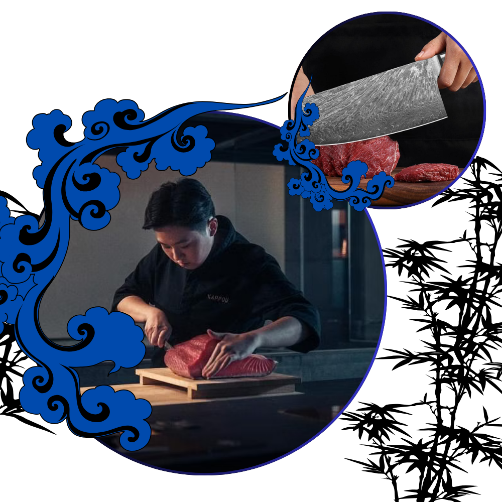 Coltelli giapponesi della serie Mare Giallo - Ozerty