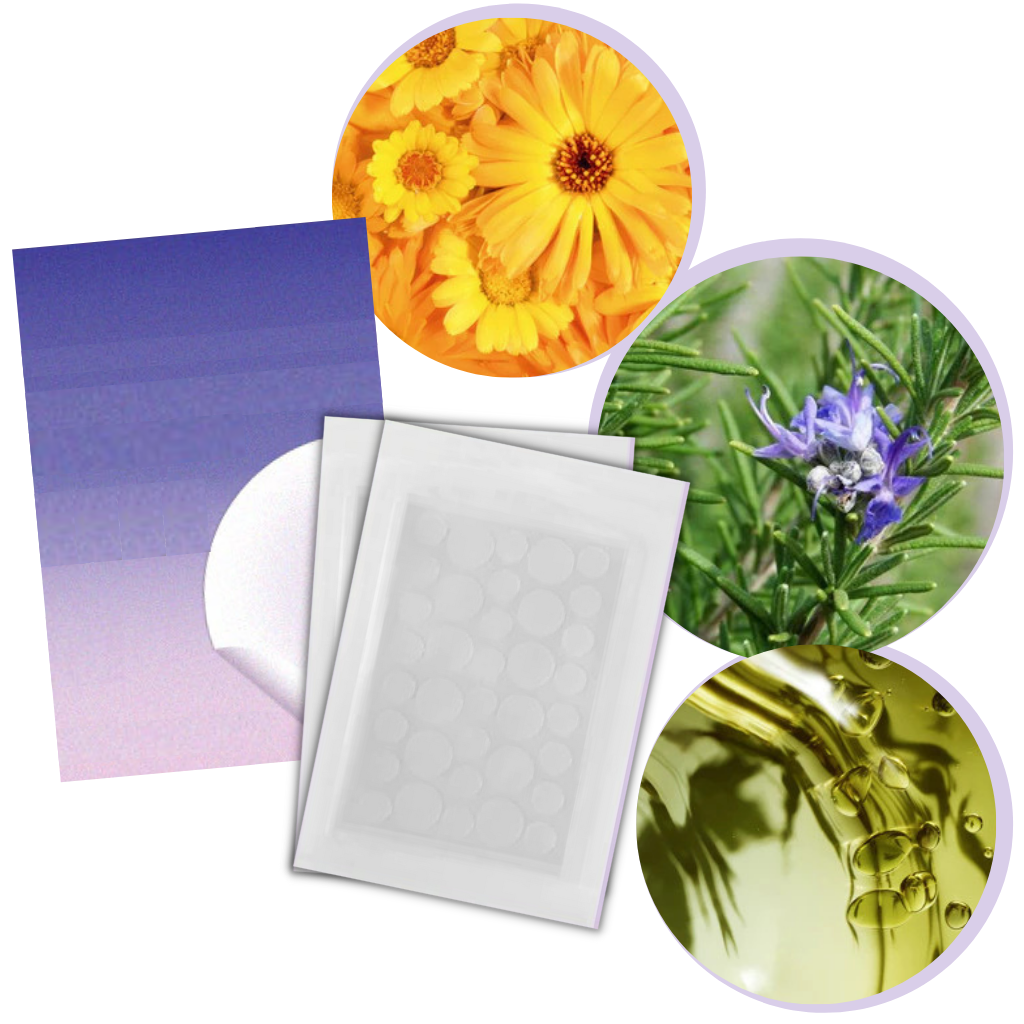 Confezione da 36 cerotti invisibili per l'acne - Ozerty