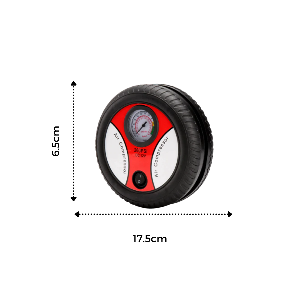 Compressore d'aria portatile per pneumatici auto - Ozerty
