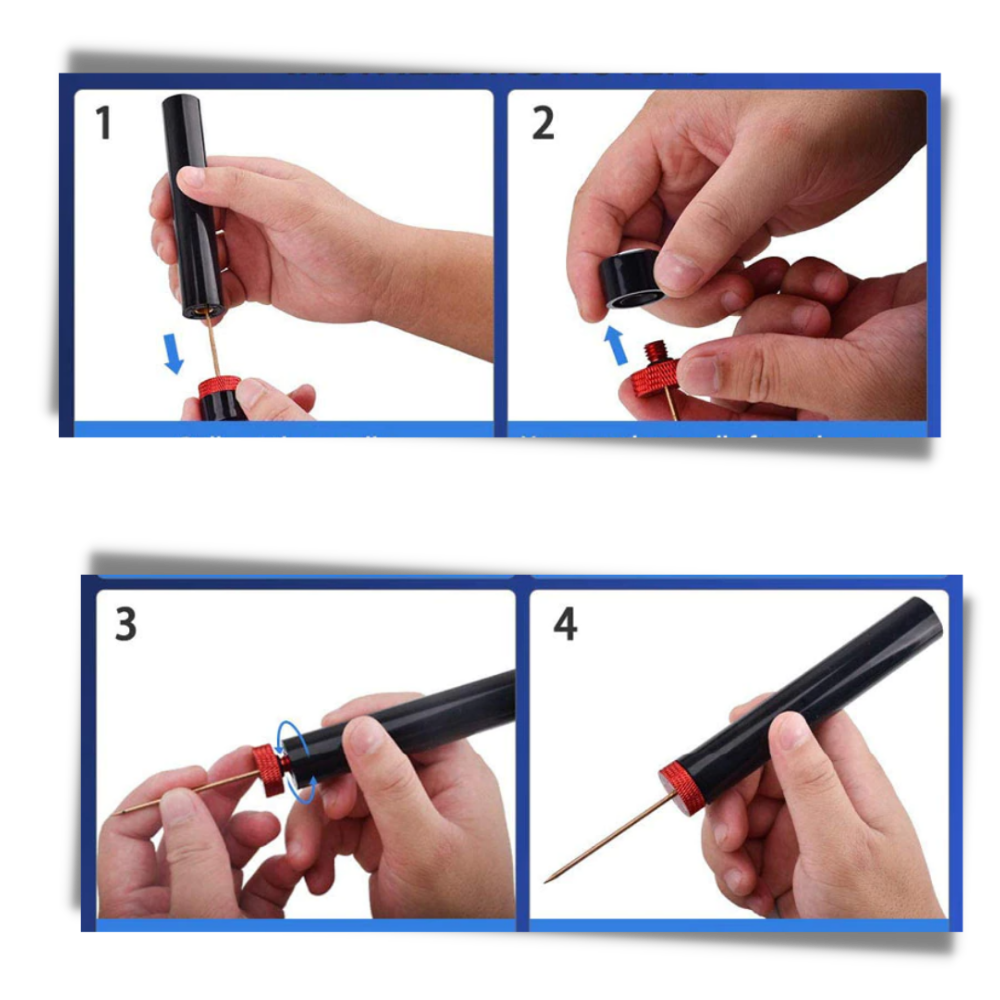 Pompa ad aria per rimuovere i tappi di sughero del vino - Ozerty