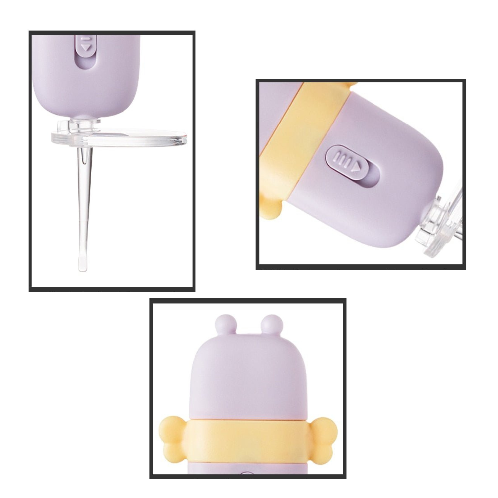 Pulisci orecchie a cucchiaio per bambini con luce