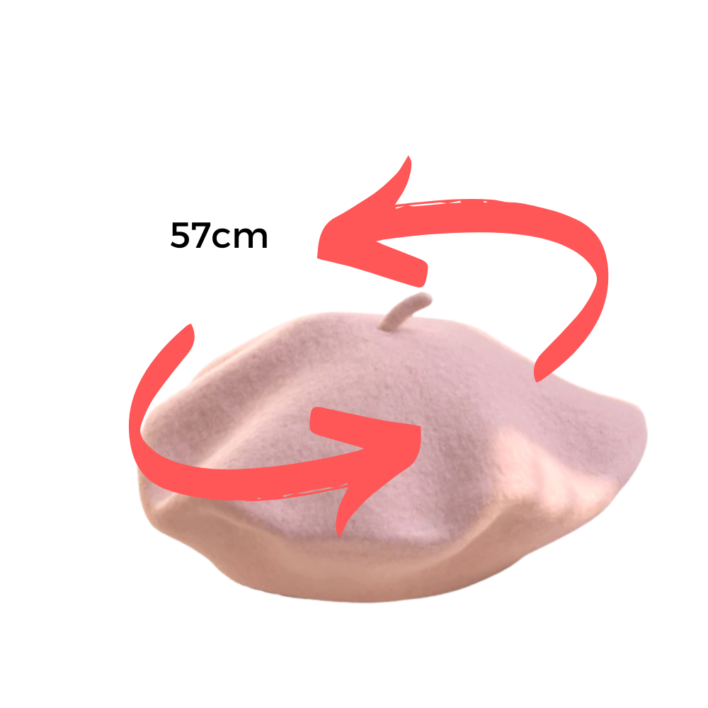 Berretto classico da donna in lana - Ozerty