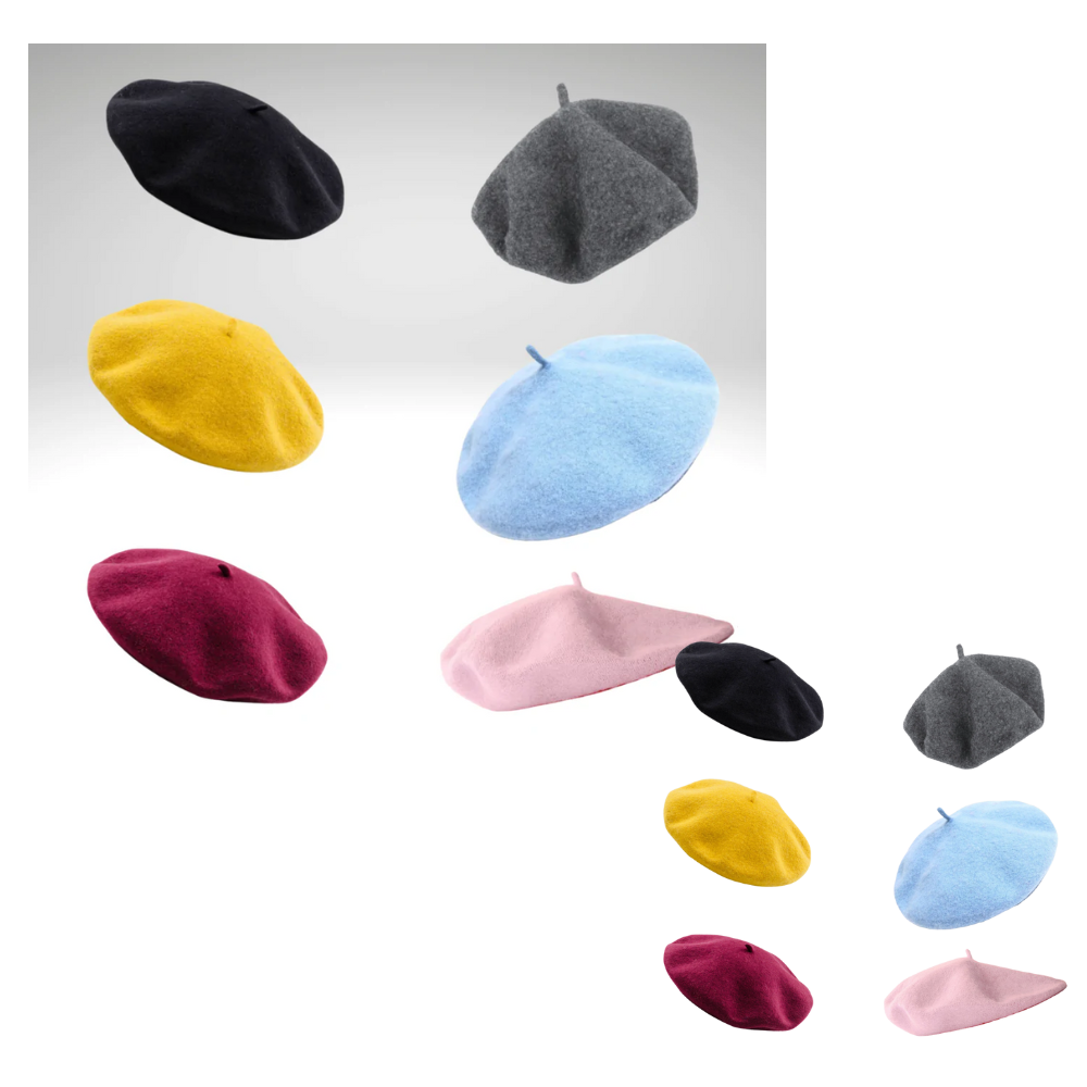 Berretto classico da donna in lana - Ozerty