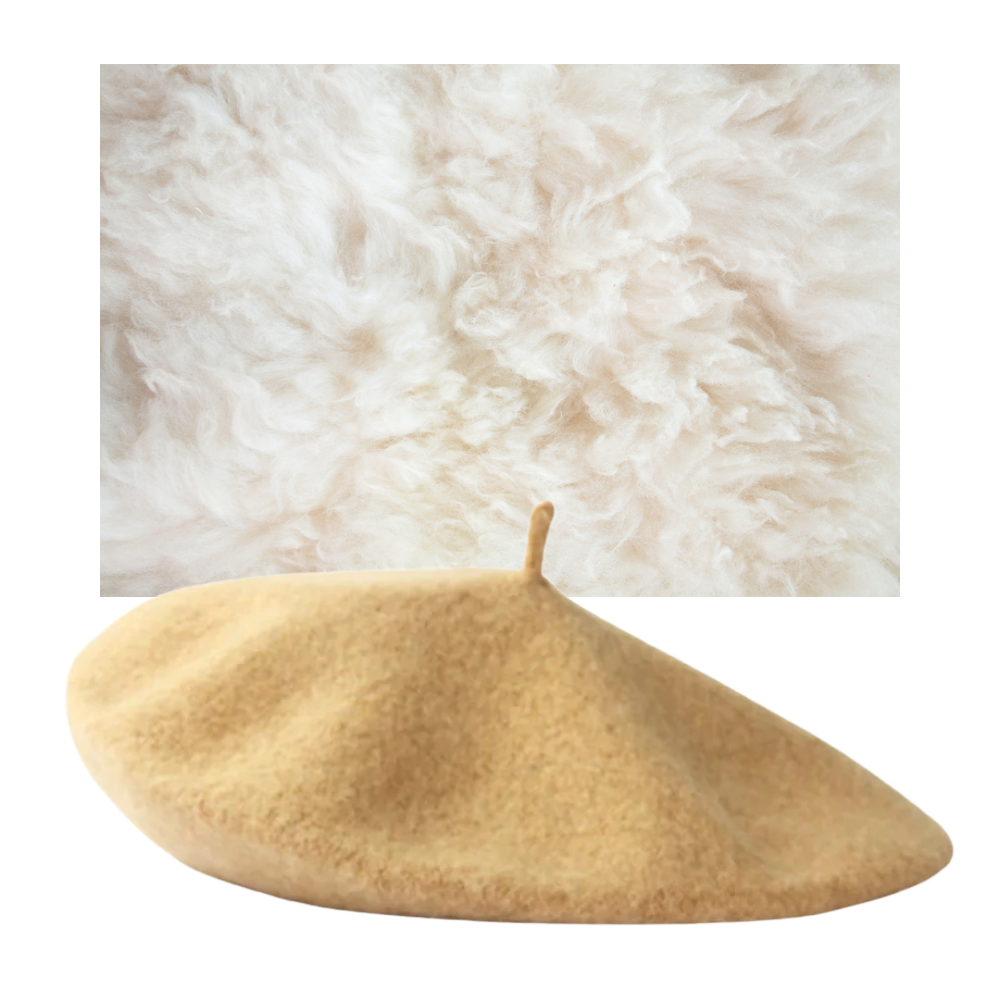 Berretto classico da donna in lana