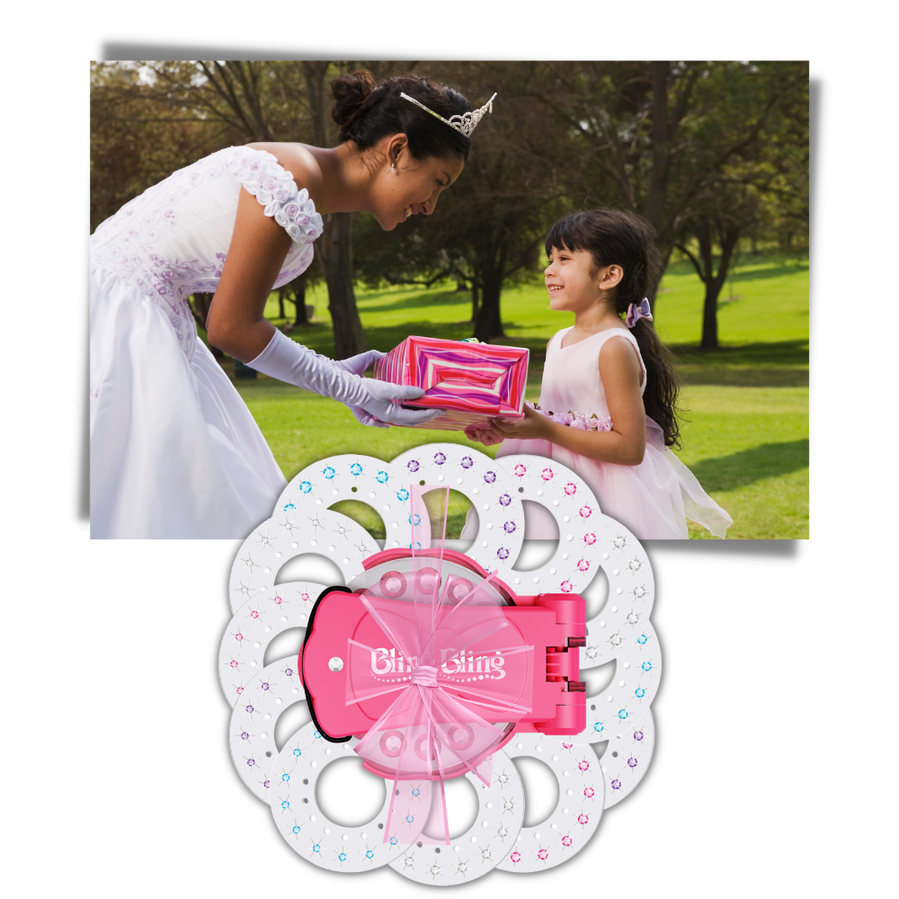 Kit di pinzatura diamantata per capelli e vestiti - Ozerty