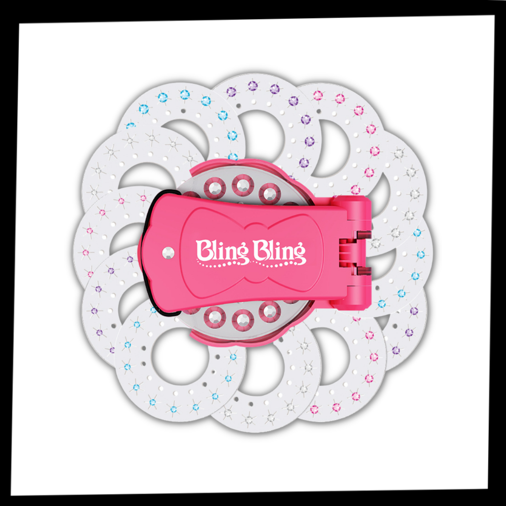 Kit di pinzatura diamantata per capelli e vestiti - Ozerty