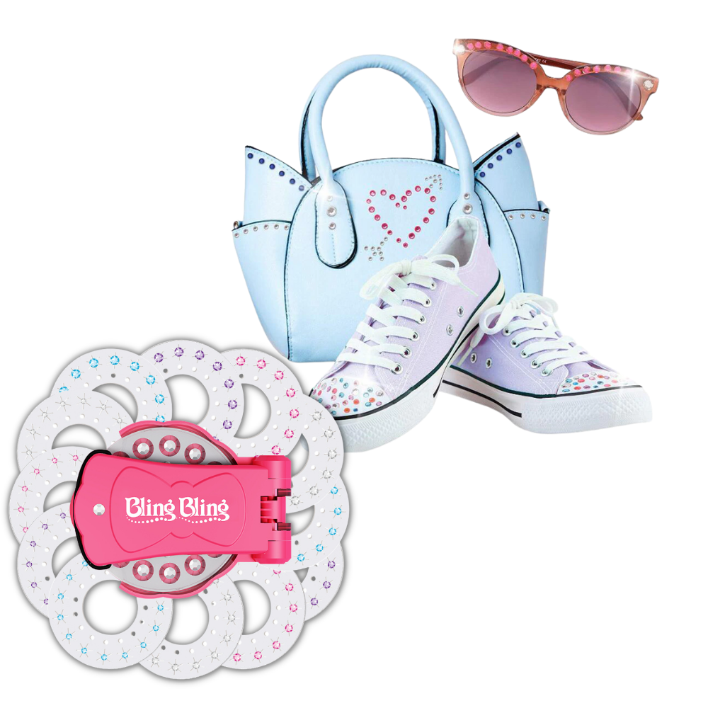 Kit di pinzatura diamantata per capelli e vestiti - Ozerty