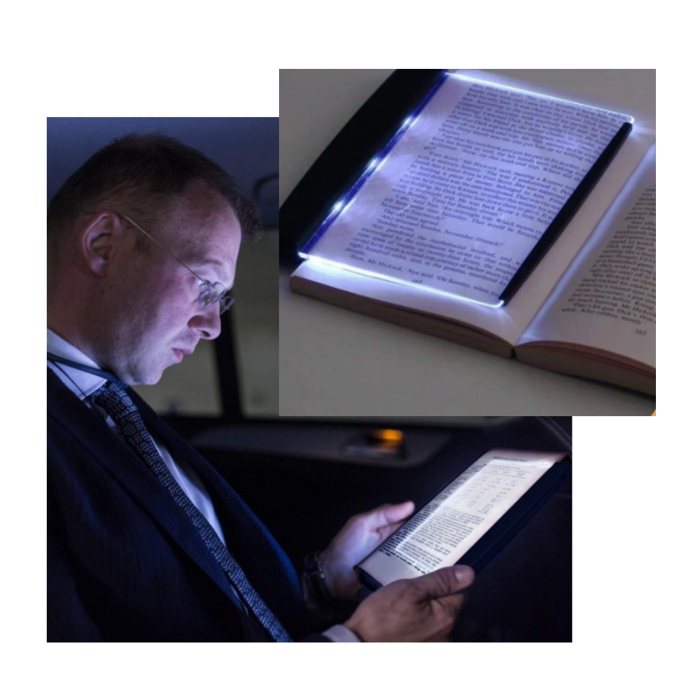 Lampada da lettura portatile a LED - Ozerty