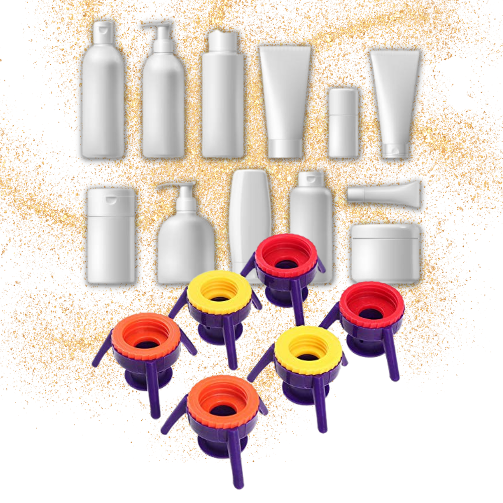 Confezione da 6 tappi versatili per bottiglie - Ozerty