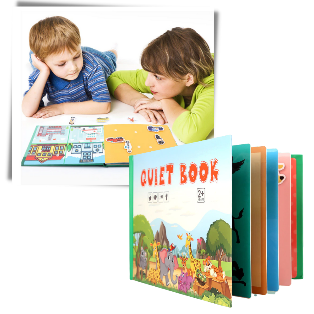 Libro educativo Montessori per bambini - Ozerty