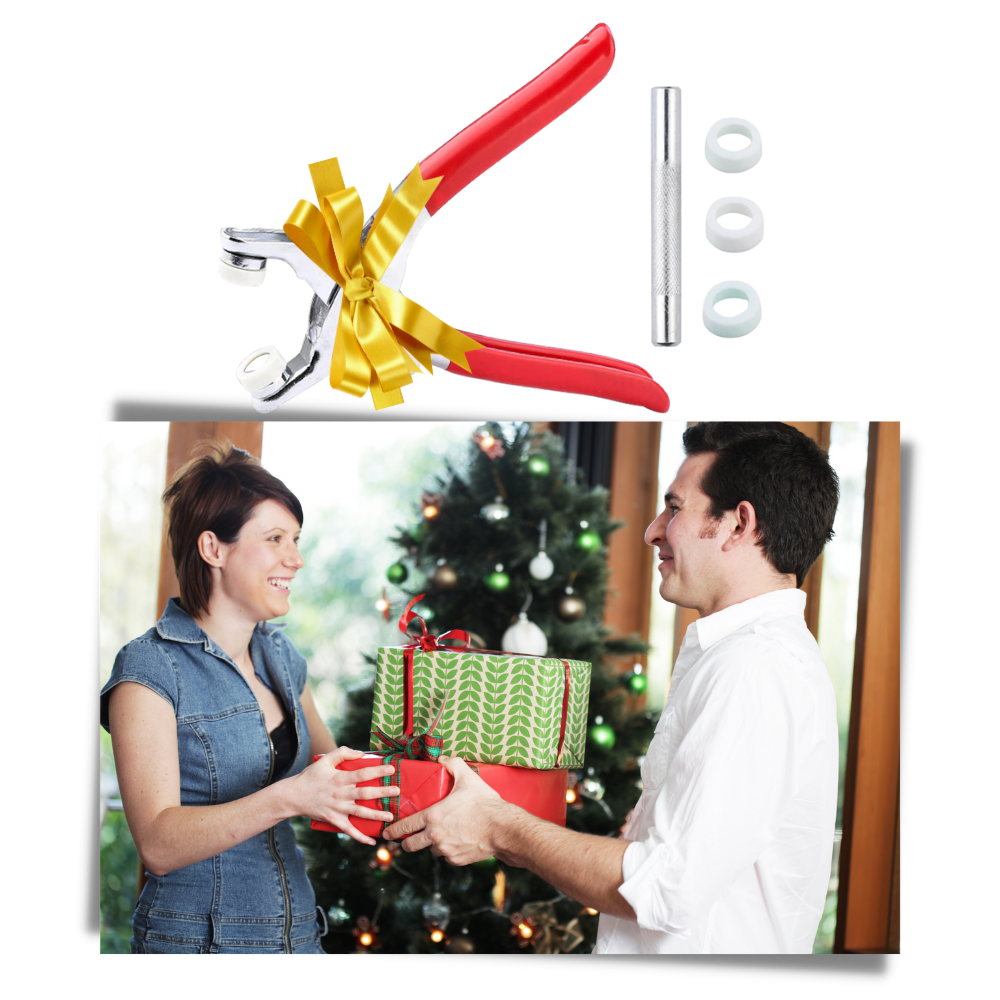 Confezione con bottone a pressione e pinza - Ozerty