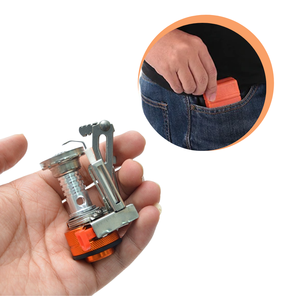 Mini bruciatore portatile per fornelli da campeggio a gas - Ozerty
