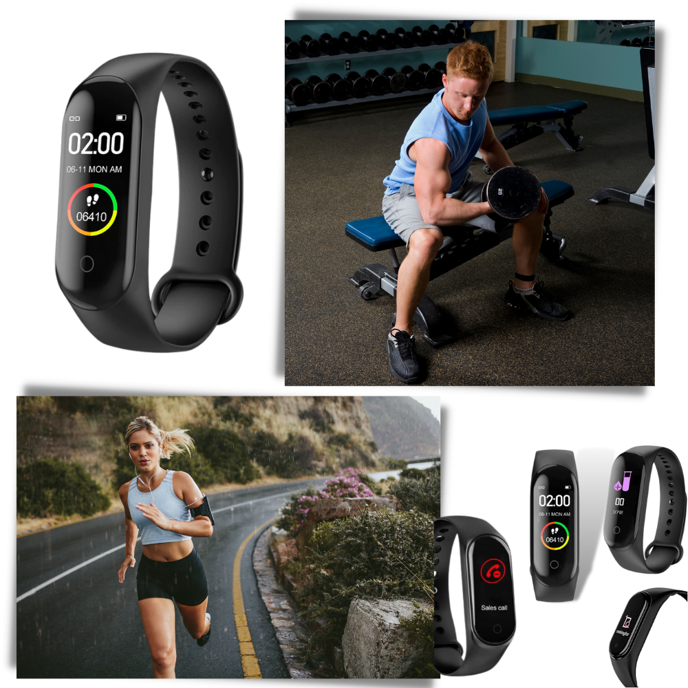 Bracciale per il monitoraggio del fitness e del sonno - Ozerty