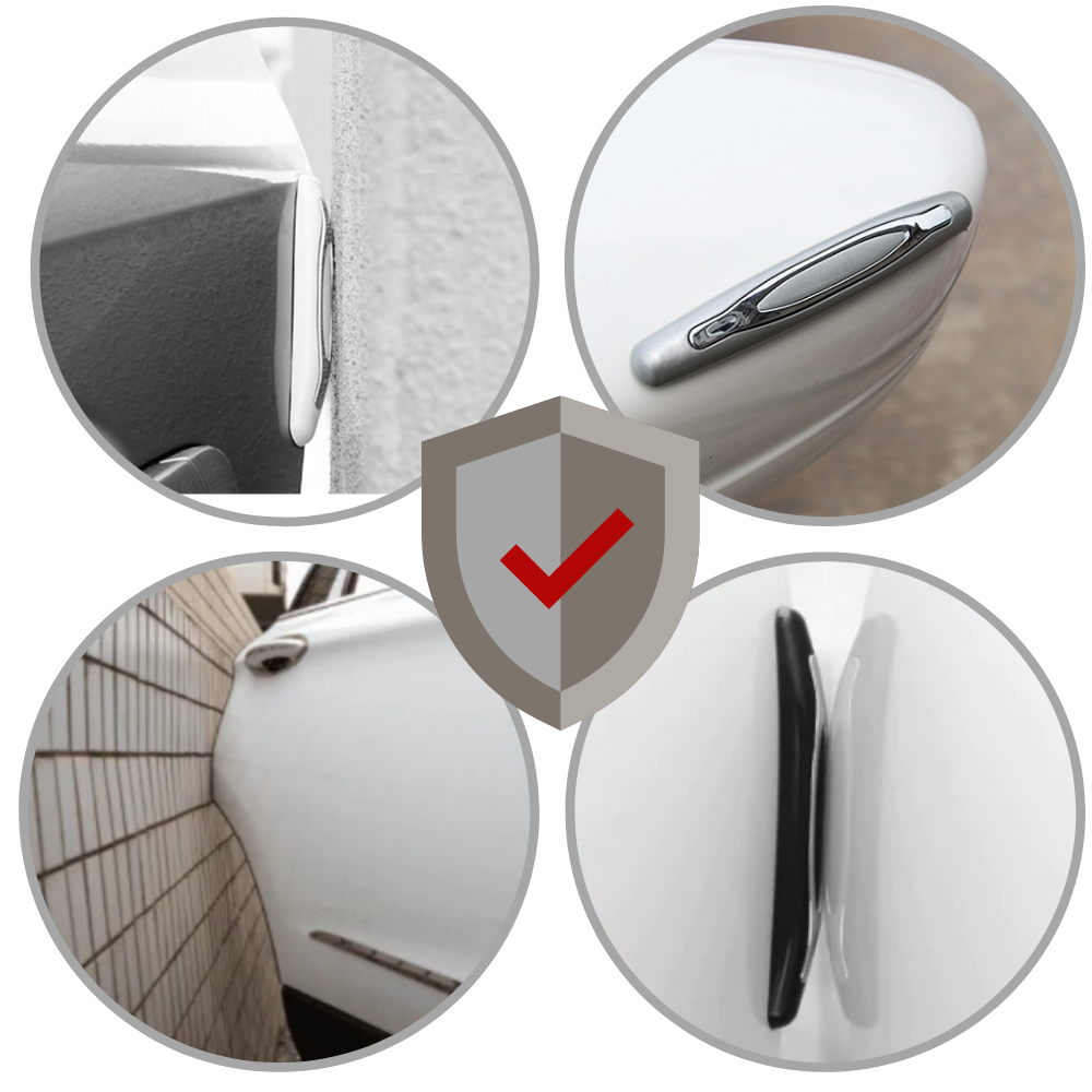 Confezione da 4 strisce di protezione per portiere dell'auto - Ozerty