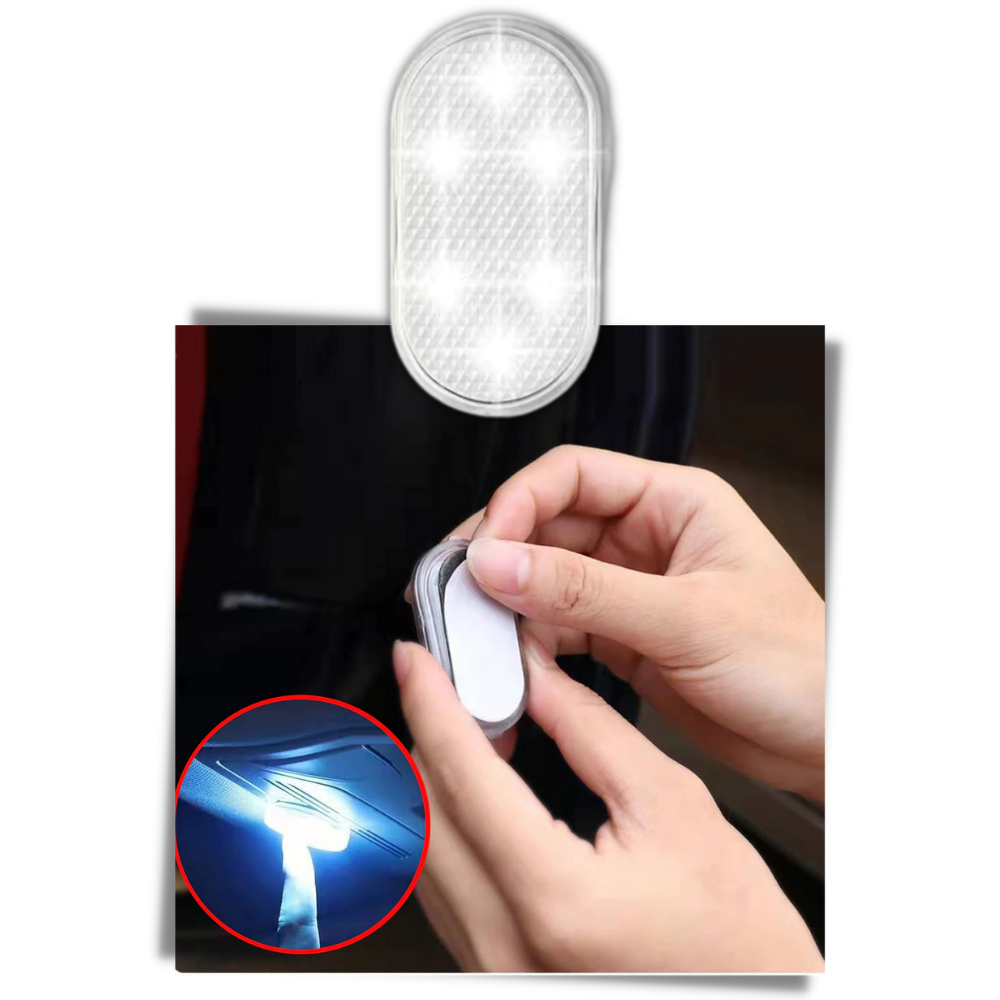 LED per auto senza fili con sensore - Ozerty