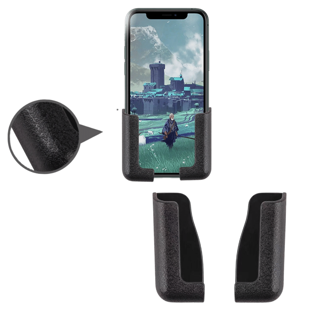 Supporto per telefono adesivo per auto in due pezzi