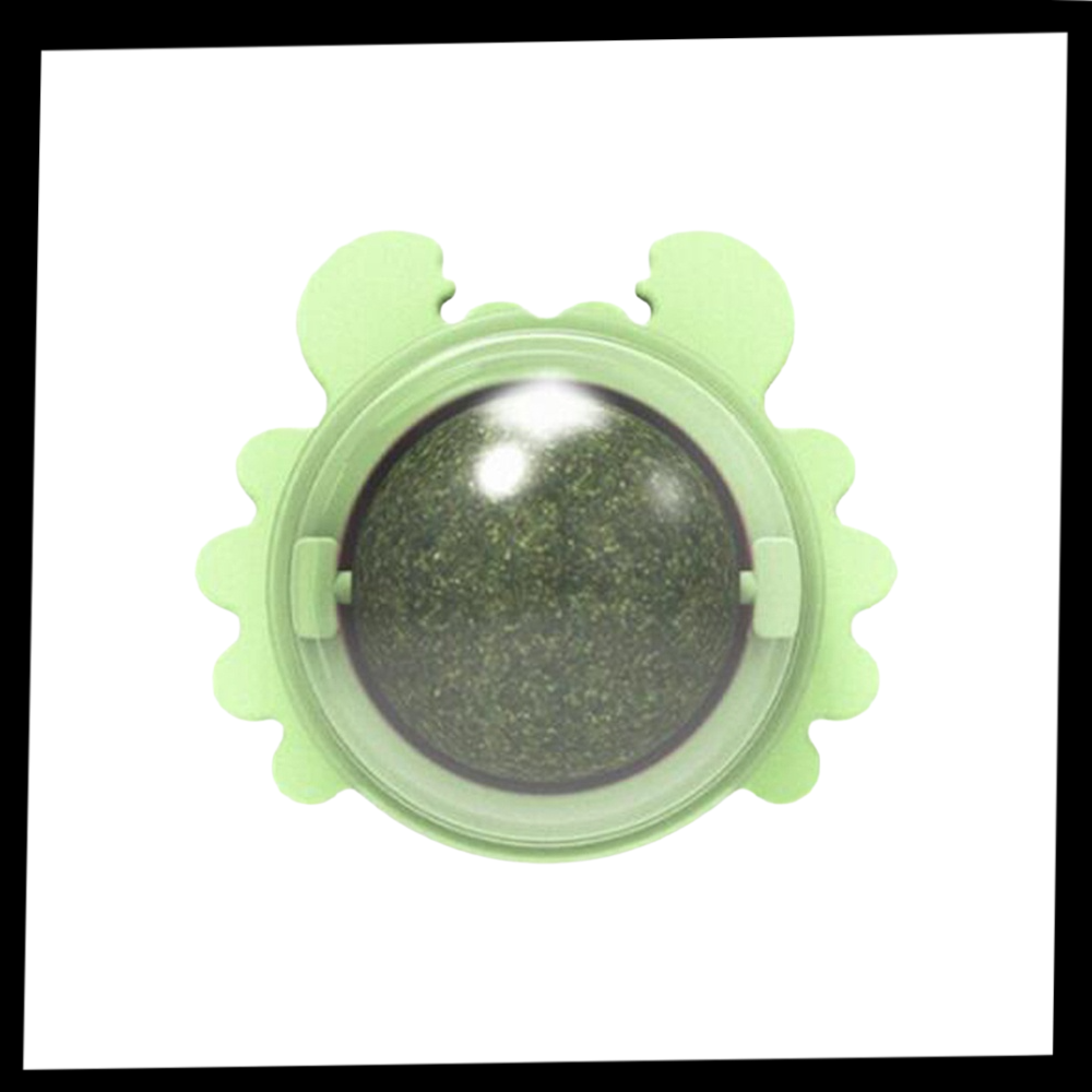 Giocattolo rotante a forma di palla di menta per gatti - Ozerty