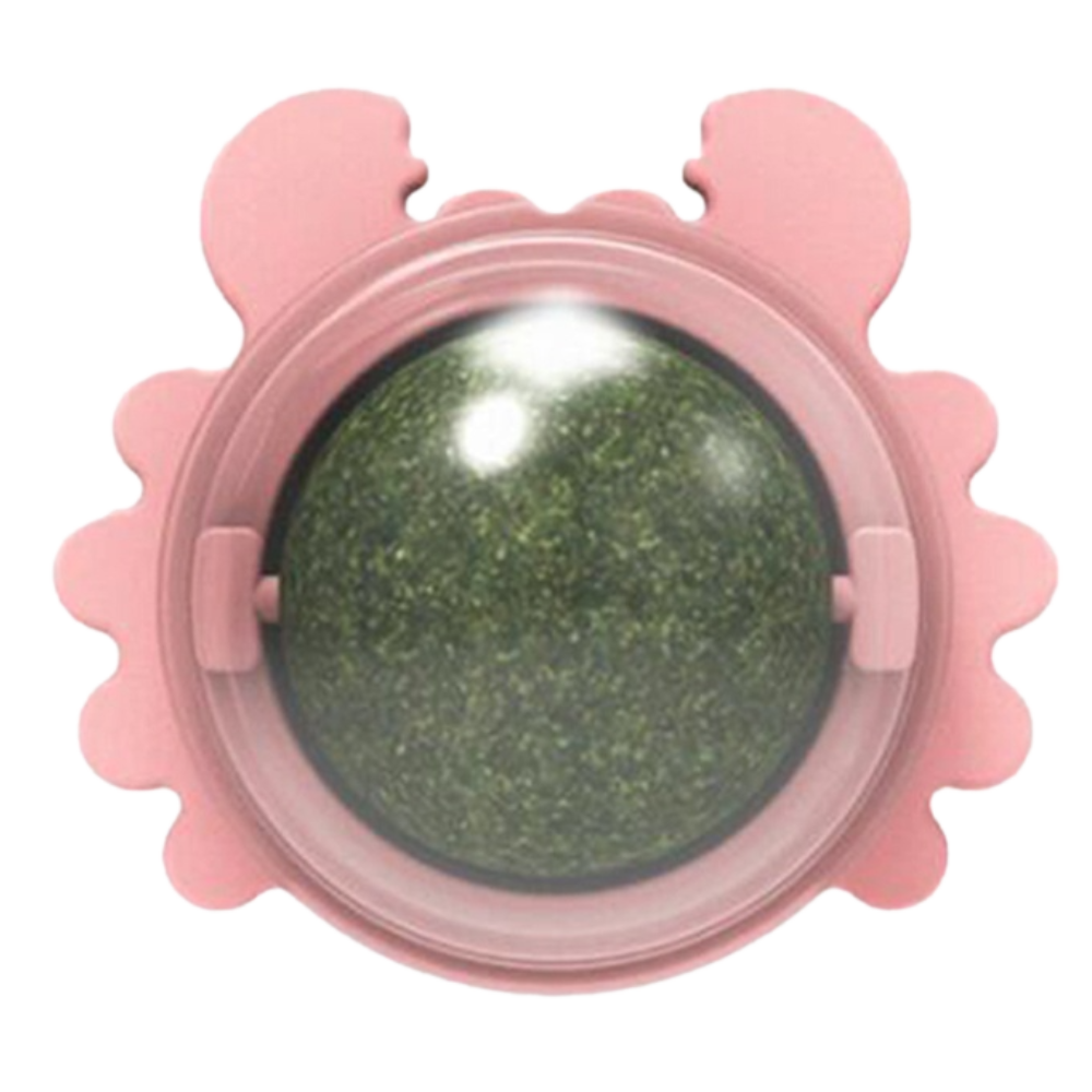 Giocattolo rotante a forma di palla di menta per gatti - Ozerty