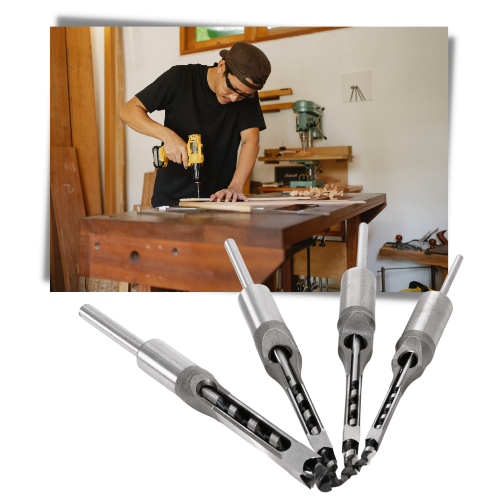 Set di punte da trapano a scalpello - Ozerty