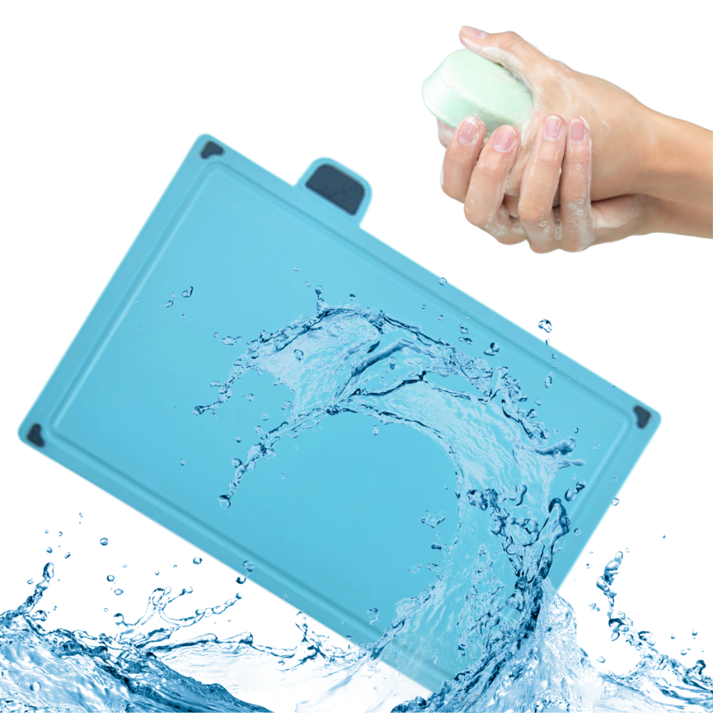 Set di taglieri 4 pezzi con supporto